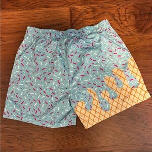 Men's Ice Cream Print Shorts
